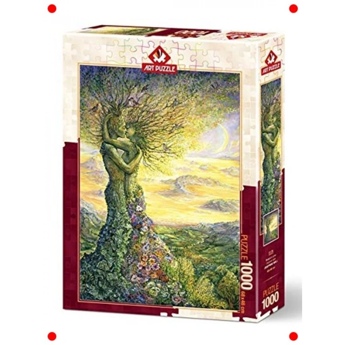 Doğanın Aşkı Temalı 1000 Parça Yetişkin Puzzle