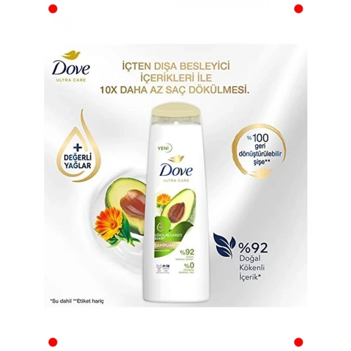 Dökülme Karşıtı Saç Bakım Şampuanı 400 ml