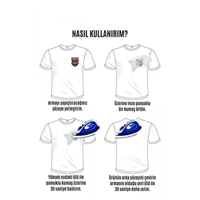 Dokuma Seti Patch Yaması - Renkli Hayvanlar Modeli ile Eğlenceli