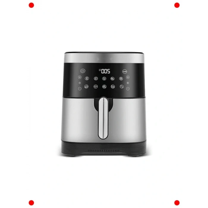 Dokunmatik Ekranlı XXXL Inox Airfryer (10 Programlı)