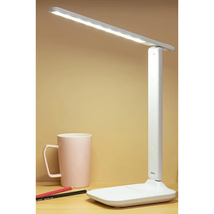 Dokunmatik Şarjlı Masa Lambası, 3 Renk Modu ile Okuma Işığı