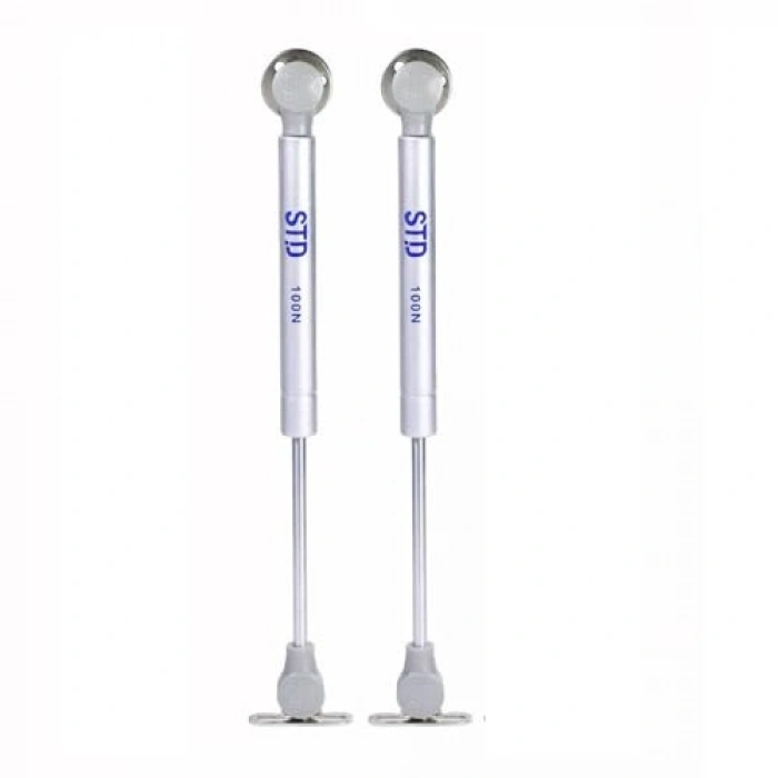 Dolap Amortisörü, Dolap Kapak Pistonu Mutfak Dolabı Kapağı (100N(27cm)2Adet)