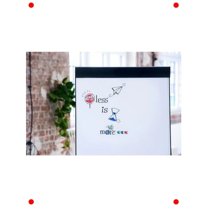 Doldurulabilir Tahta Kalemi, Kesik Uç, Siyah