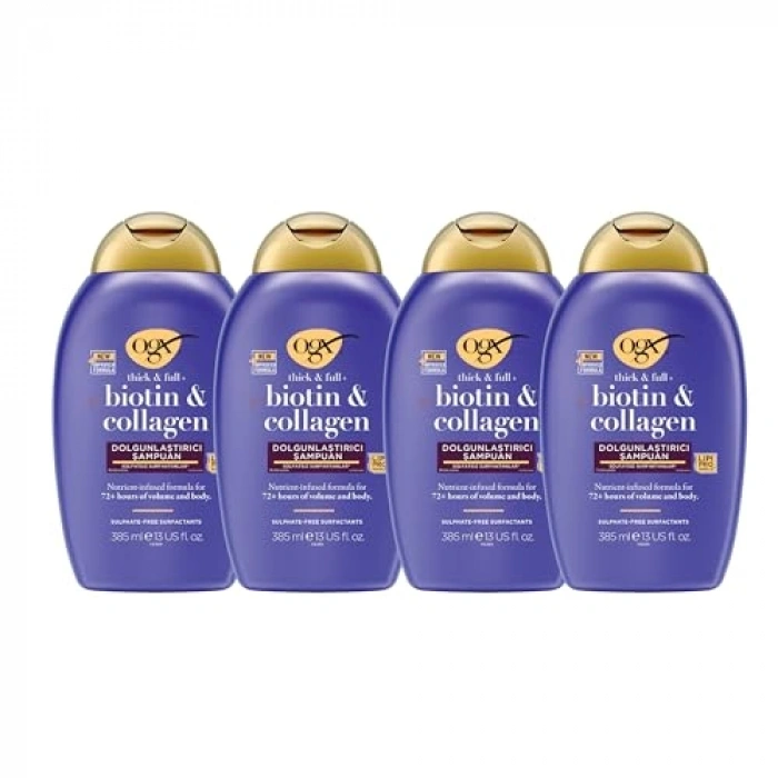 Dolgunlaştırıcı Şampuan 385 ml | Biotin ve Kolajen İçerikli