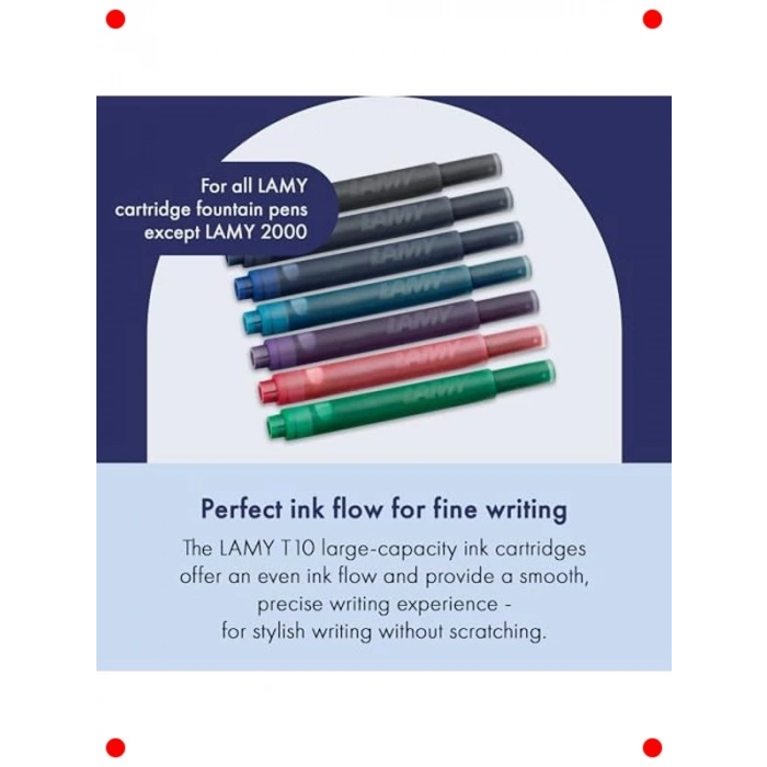 Dolmakalem Mürekkep Kartuşu - Standart, Canlı Renk