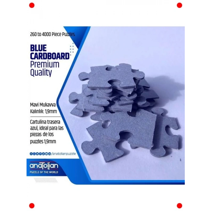 Dolomit Dağları Manzaralı 3000 Parça Puzzle