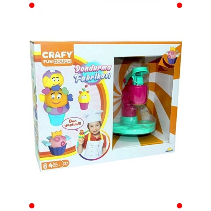 Dondurma Fabrikası Temalı Oyun Hamuru Seti