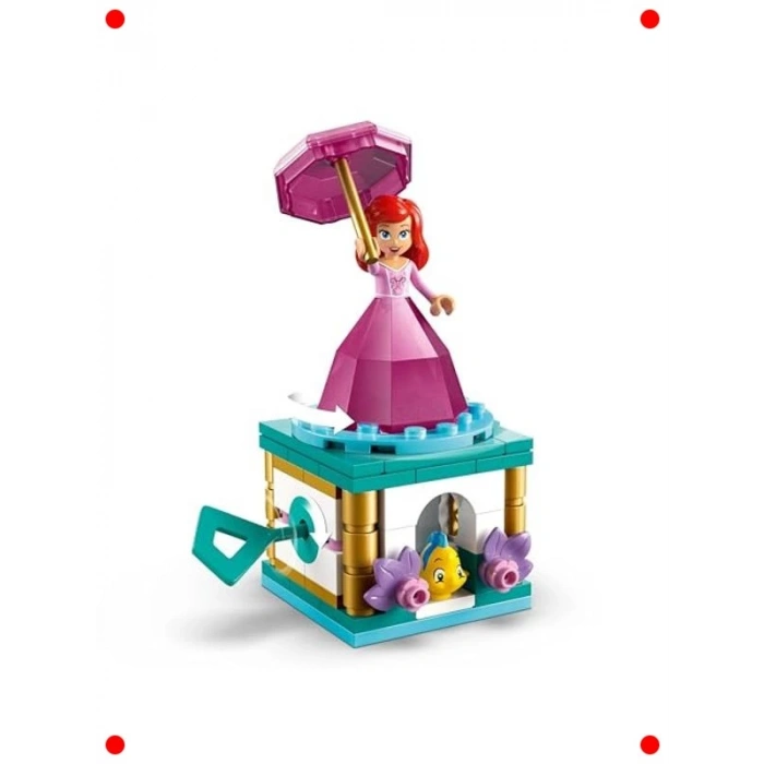 Dönen Deniz Kızı Prenses Oyuncak Seti