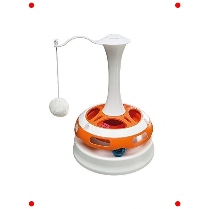 Döner Piramit Kedi Oyuncağı