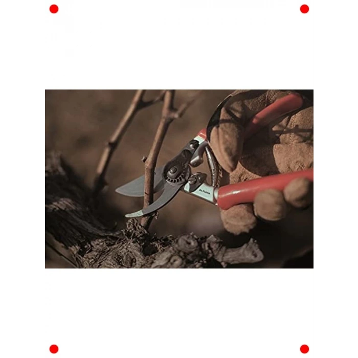 Döner Saplı 25mm Alüminyum Budama Makası - 210mm