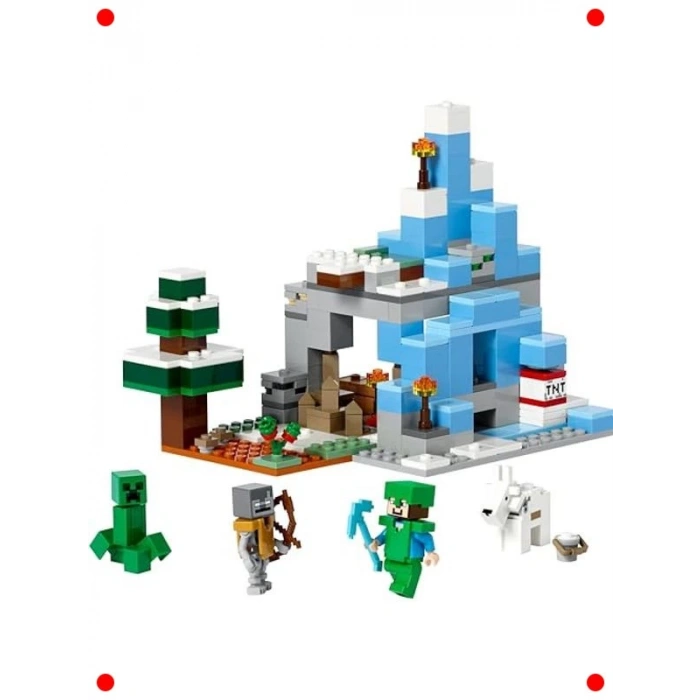 Donmuş Tepeler Yapım Seti - Buzlu Diyarlar Keşfi (304 Parça)