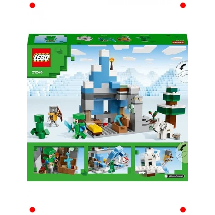 Donmuş Tepeler Yapım Seti - Buzlu Diyarlar Keşfi (304 Parça)