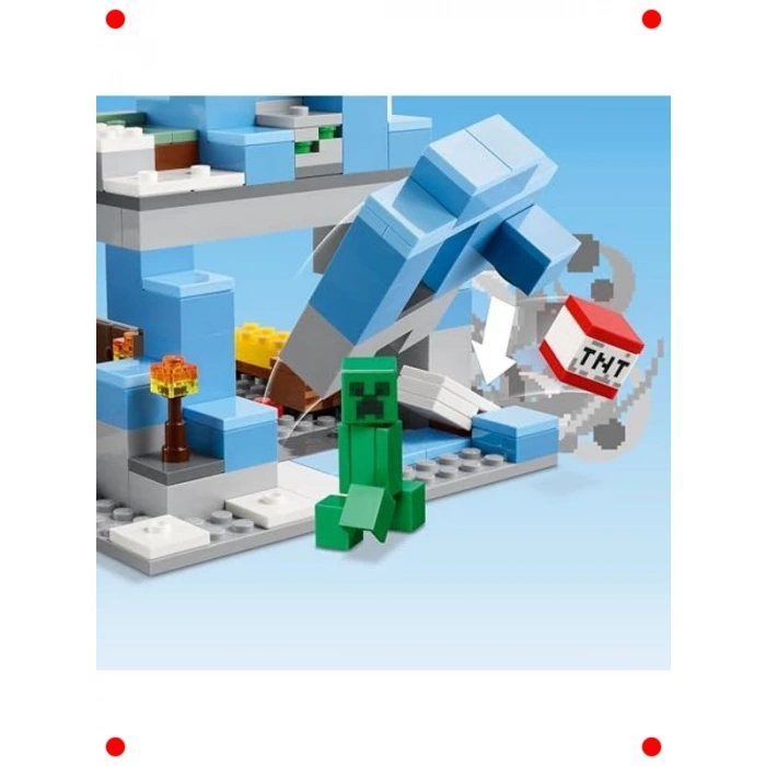 Donmuş Tepeler Yapım Seti - Buzlu Diyarlar Keşfi (304 Parça)