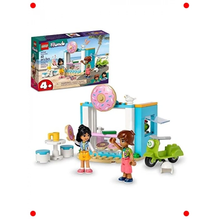 Donut Dükkanı Yapım Seti - Mini Bebekli Oyun