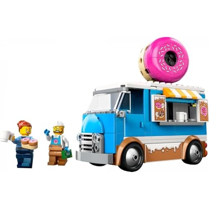 Donut Kamyonu Seti, 5 Yaş ve Üzeri Eğlenceli Oyun