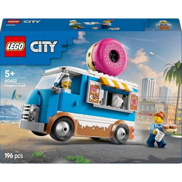 Donut Kamyonu Seti, 5 Yaş ve Üzeri Eğlenceli Oyun