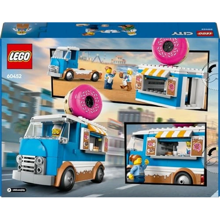 Donut Kamyonu Seti, 5 Yaş ve Üzeri Eğlenceli Oyun