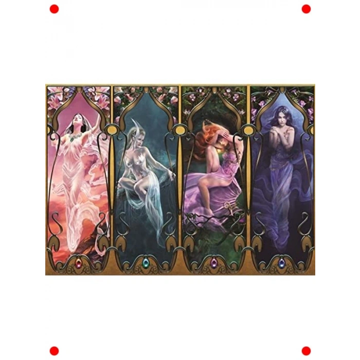 Dört Cevher Manzara Yapbozu (2000 Parça)