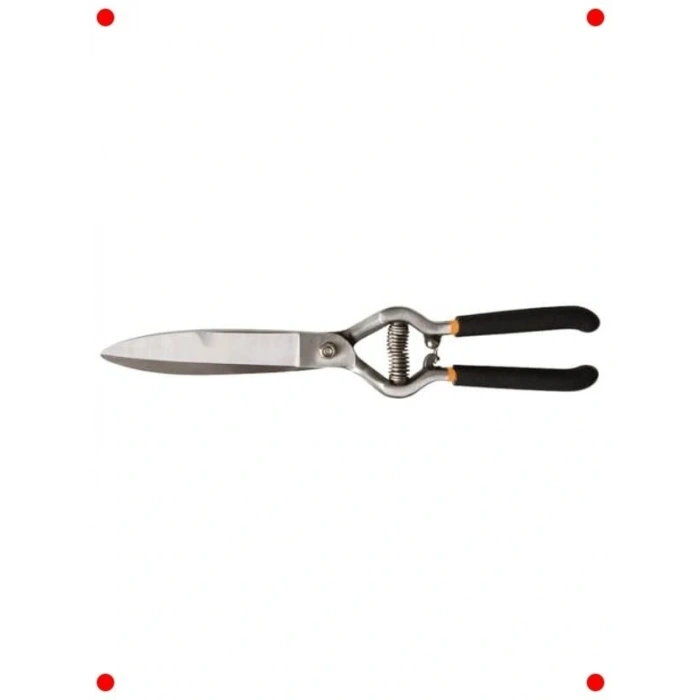 Dövme Çelik Ergonok Çim Makası, Siyah