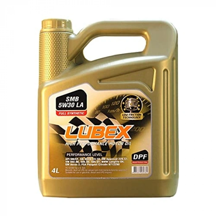 DPFli 4 Litre Tam Sentetik Motor Yağı, 5W/30 Kalınlık