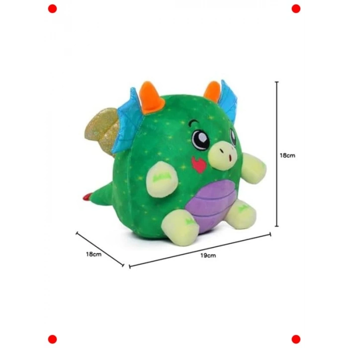 Draco Ejderha Yumuşak Peluş Oyuncak (18 cm)