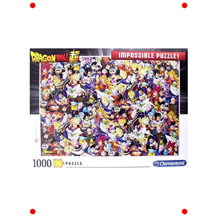Dragon Ball Temalı Yapboz - 1000 Parça Yetişkin Puzzle