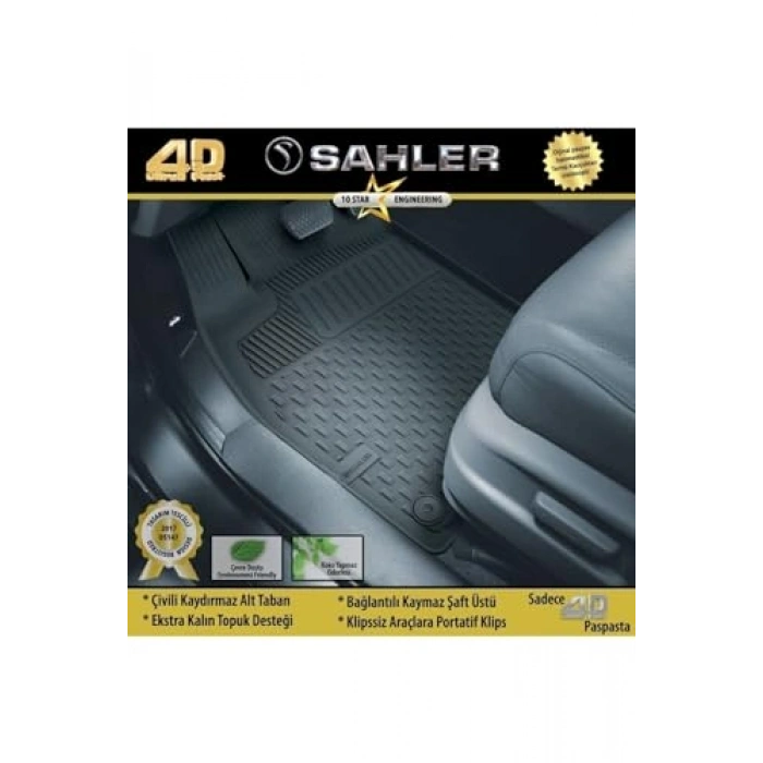 DS 7 Crossback Uyumlu 4.5D Havuzlu Paspas