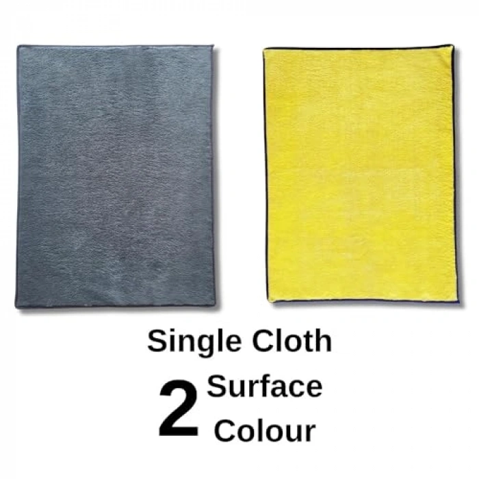 Duble Yüzey Araba Kurutma Bezi, 50x70 cm Boyutunda