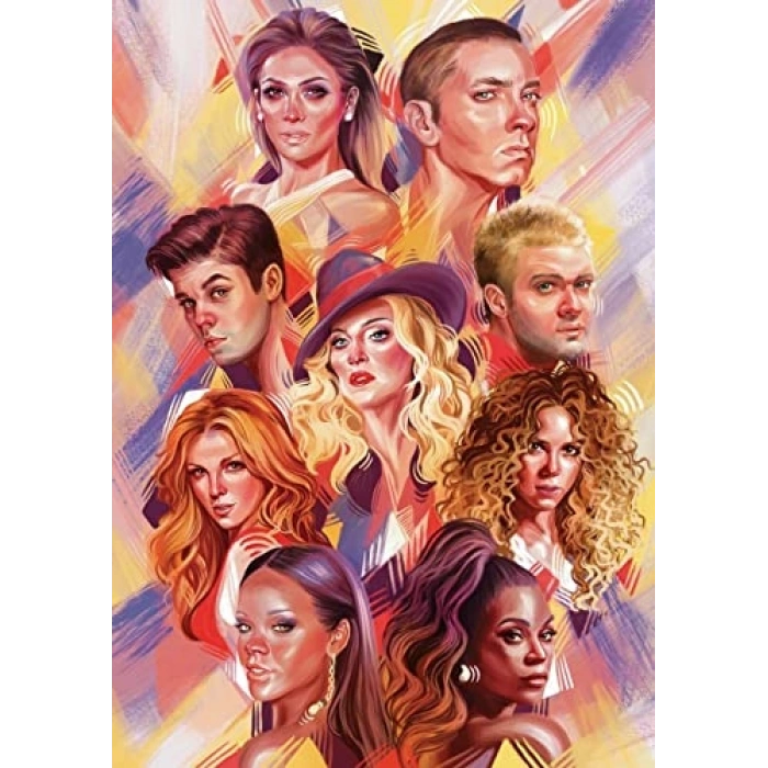 Dünya Müzikleri Temalı 2000 Parça Puzzle ile Eğlenceli Zaman