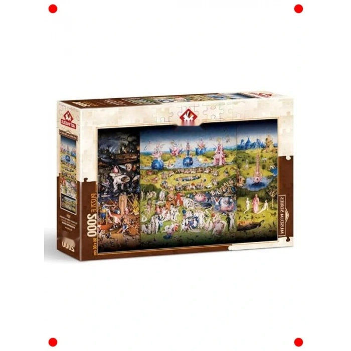 Dünyevi Zevkler Bahçesi 2000 Parça Sanat Puzzle