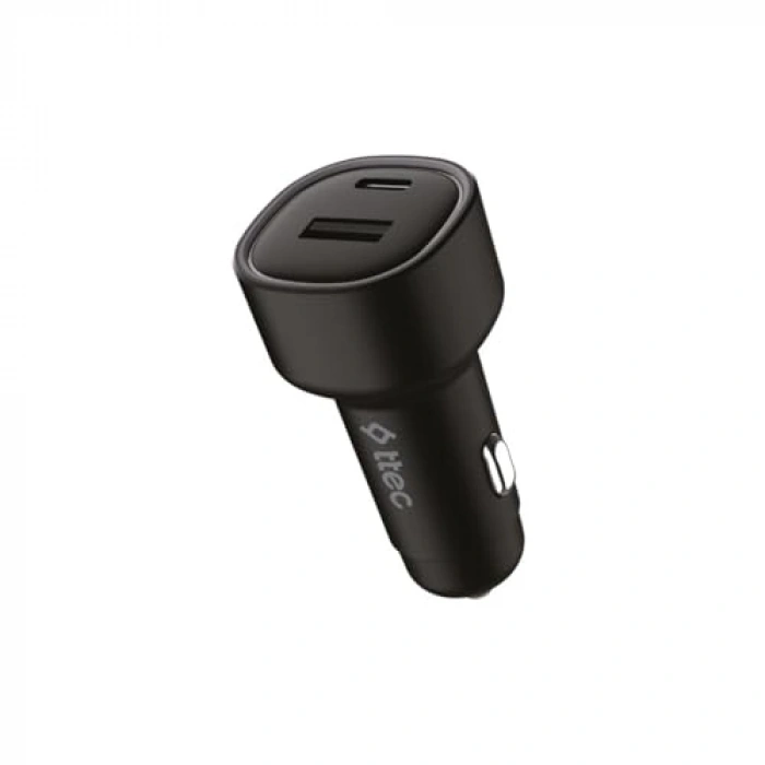 Duo PD 48W Araç Hızlı Şarj Aleti, USB-C ve USB-A İle Uyumlu