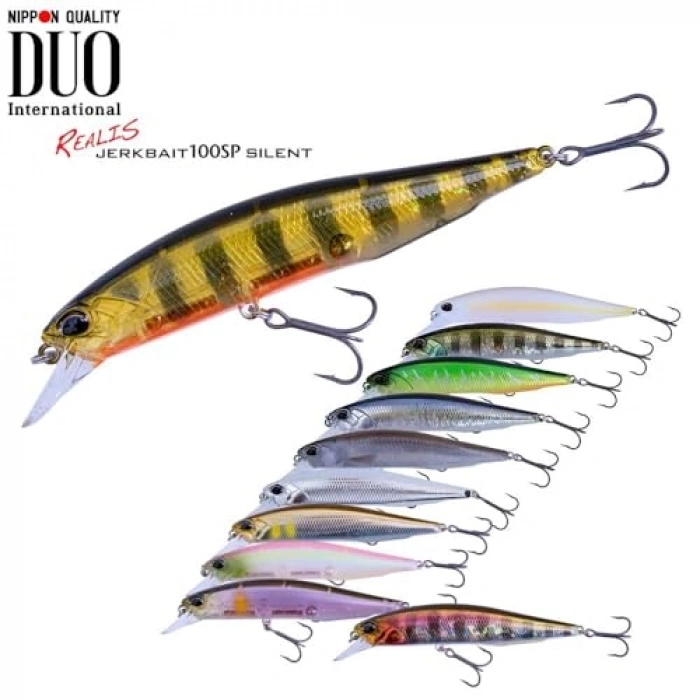 Duo Realis Jerkbait 100SP, Pratik Balık Avı için