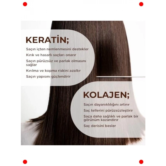 Durulanmayan Saç Serumu: Onarıcı & Besleyici 100ml