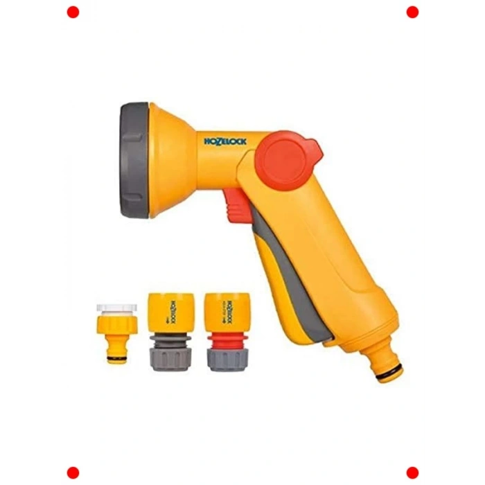 Duş Başlıklı Bahçe Hortum Tabancası Seti