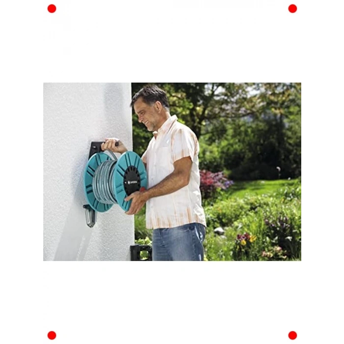 Duvara Monte 60 Metre Hortum Makarası