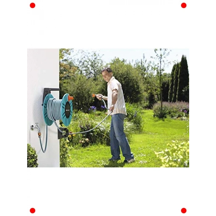 Duvara Monte 60 Metre Hortum Makarası