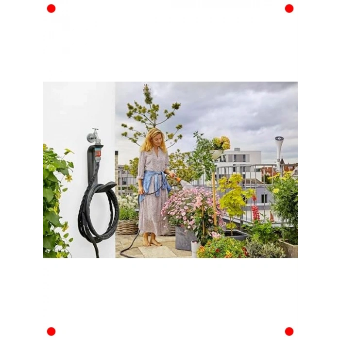 Duvara Monte Hortum Depolama Askısı