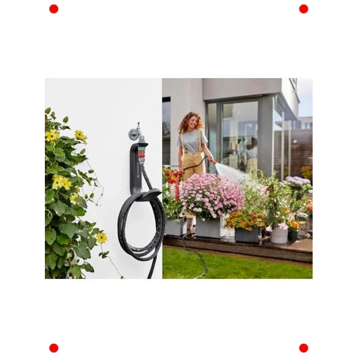 Duvara Monte Hortum Depolama Askısı