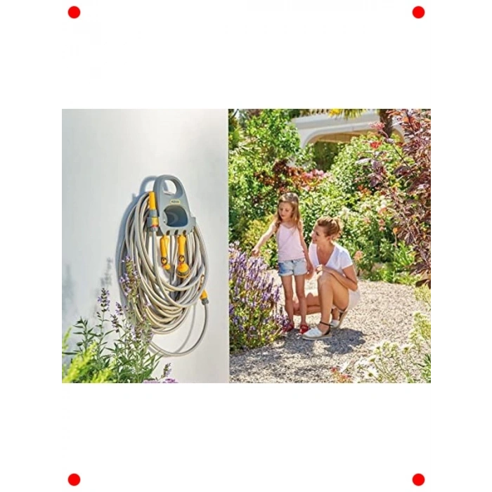 Duvara Monte Hortum Sarıcı Seti 20m (1/2)