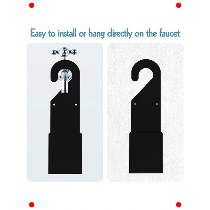 Duvara Monte Metal Bahçe Hortumu Tutucu