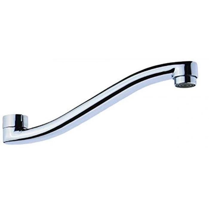 Duvardan Evye Aplike Borusu, 17 cm Uzunluk