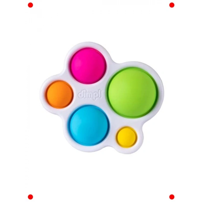 Duyu Geliştirici Renkli Düğme Oyuncakları