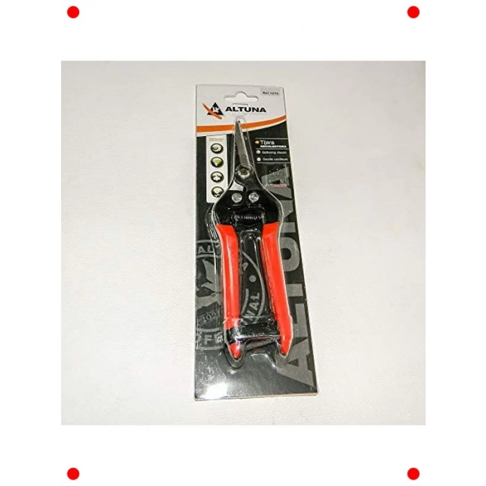 Düz Ağızlı Çiçek ve Meyve Budama Makası, 190 mm