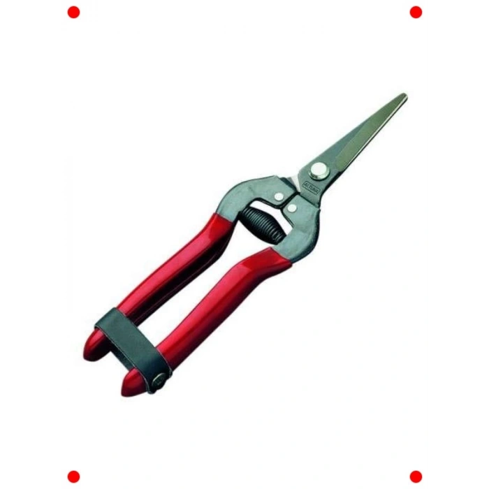 Düz Ağızlı Çiçek ve Meyve Budama Makası, 190 mm