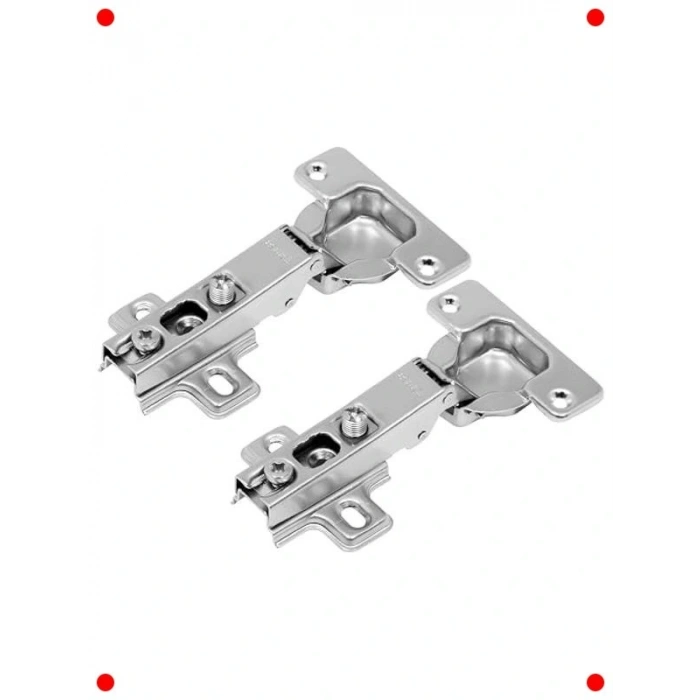 Düz Tip  Dolap Kapağı Menteşesi (1 Çift)