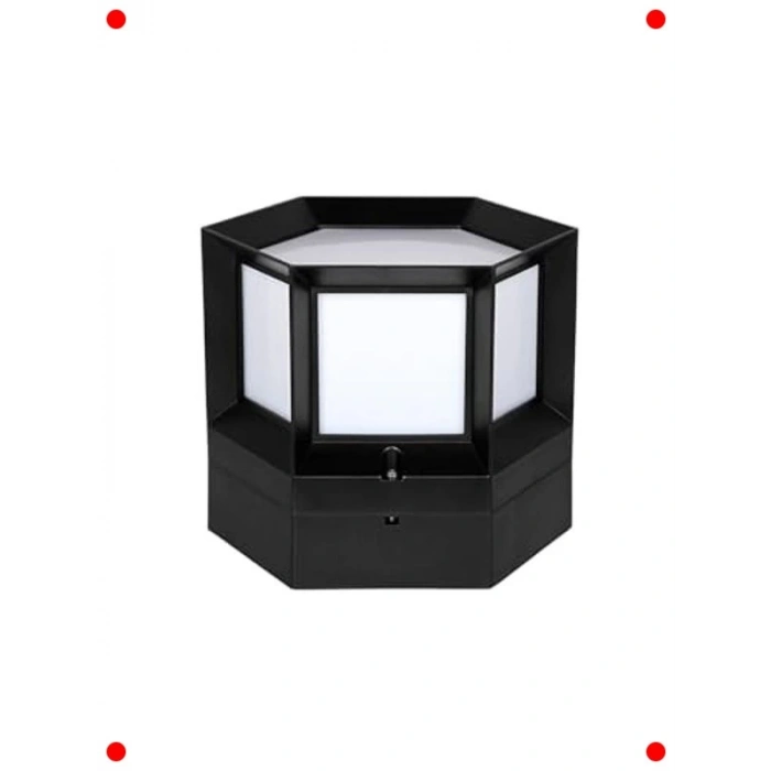 E27 Duy Su Geçirmez Set Üstü Bahçe Lambası