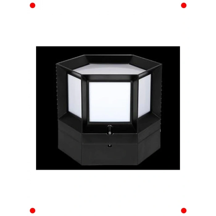 E27 Duy Su Geçirmez Set Üstü Bahçe Lambası