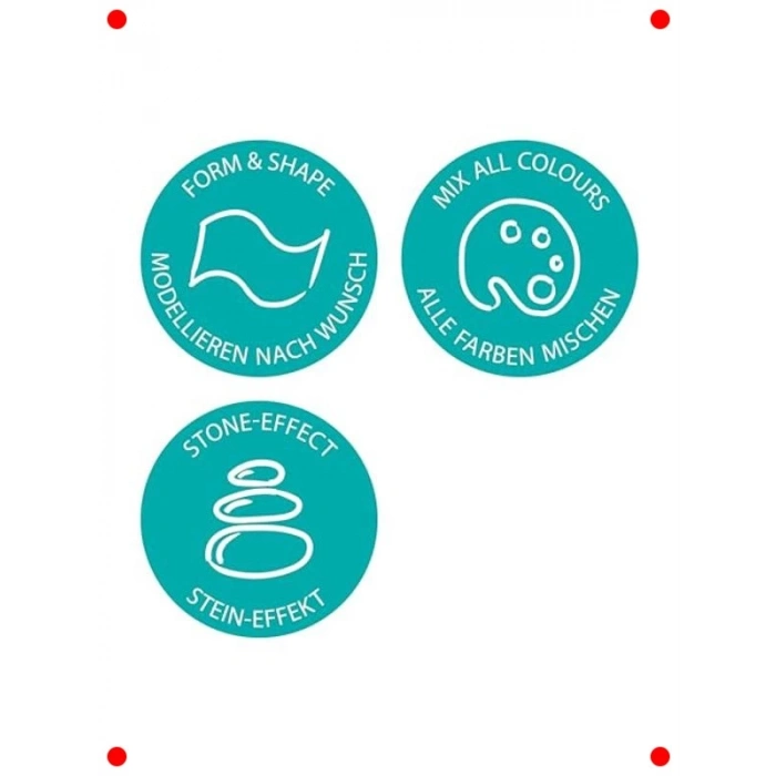 Efektli Modelleme Kili - 57 gr Siyah Granit