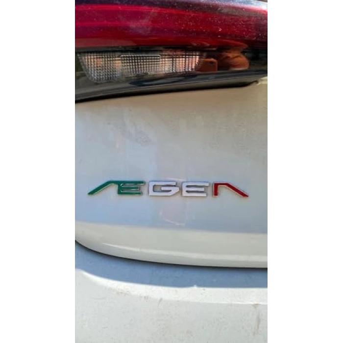 Egea Uyumlu Amblem/Logo Kaplama Sticker İtalyan Set