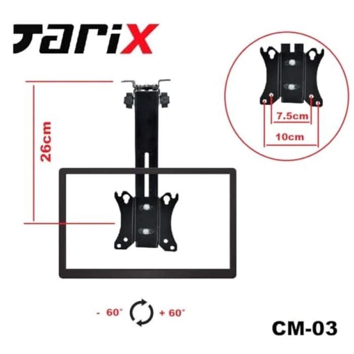 Eğimli Tavan Askı Aparatı - Pratik ve Kullanışlı